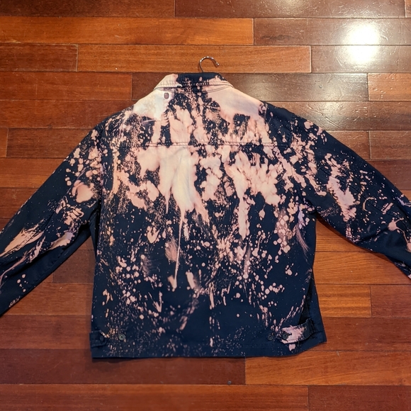Vintage Bleach Dyed Polo Jacket - Picture 4 of 10